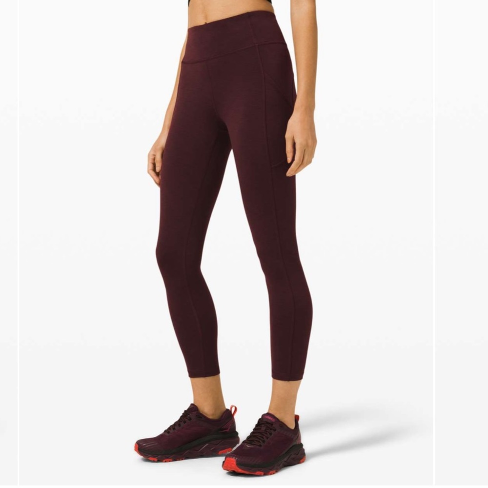 LULULEMON Invigorate High-Rise Tight 25" -size 4